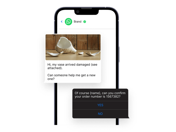 automated answer whatsapp