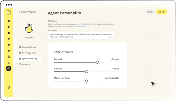 ai agent personality