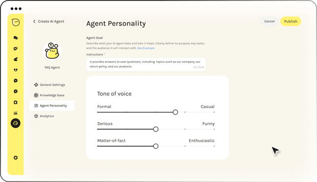 Configure AI personality-1