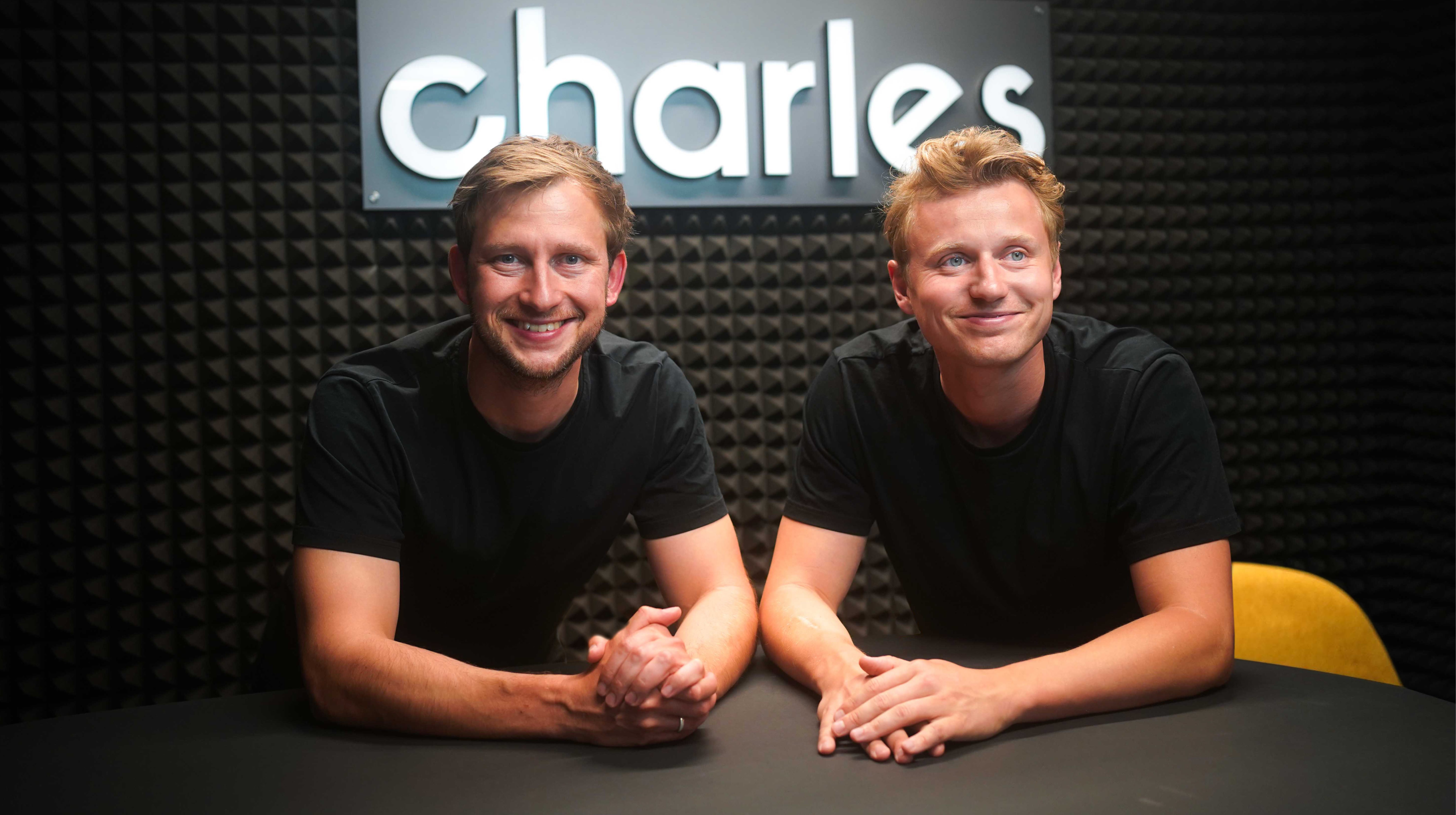 Addy and Andreas, co-founders of charles