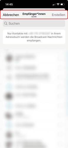 whatsapp broadcast erstellen