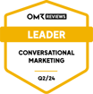 OMR conversational marketing badge charles