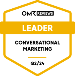 OMR conversational marketing badge