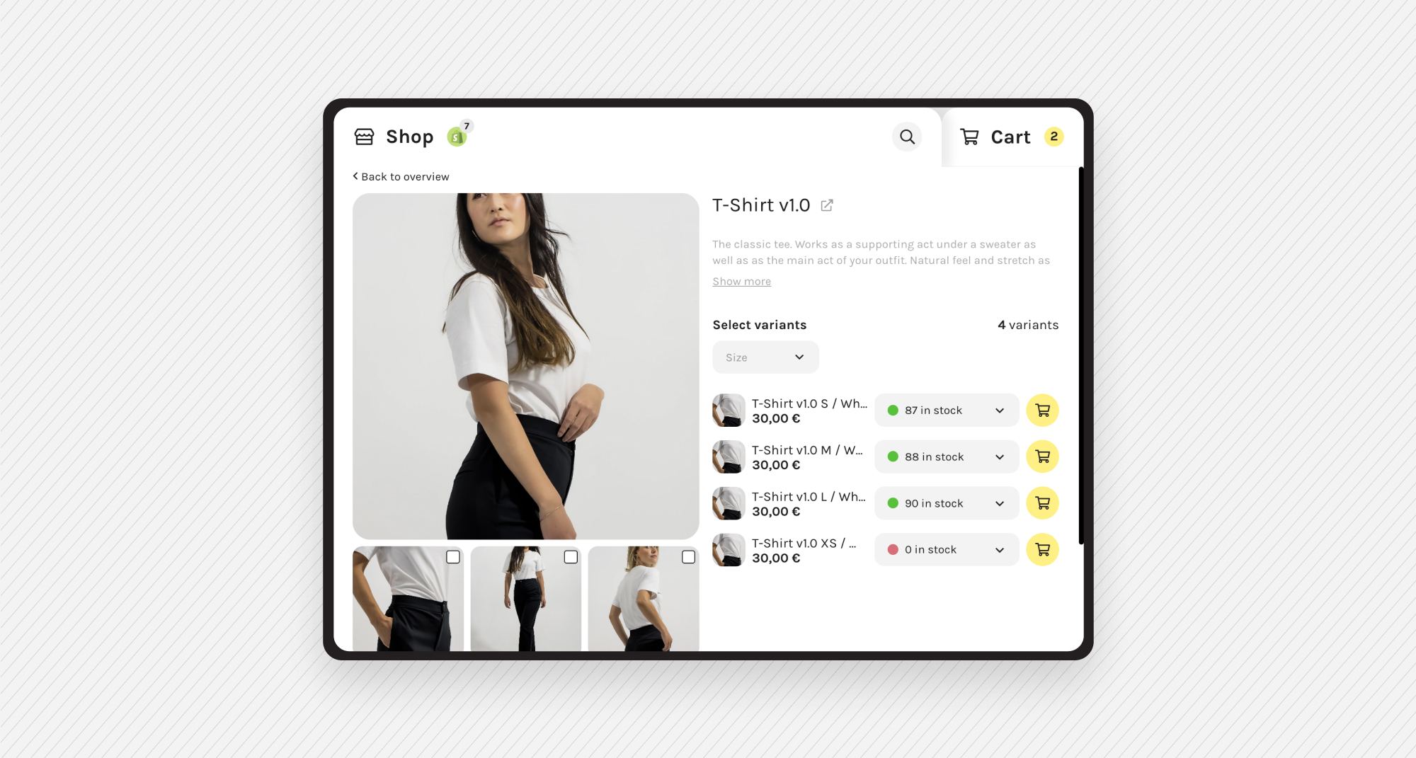Shopify integration WhatsApp zoom in screenshot