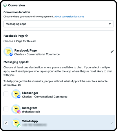 conversion-location-messaging-app
