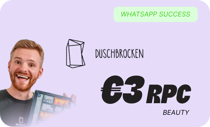 Duschbrocken - WhatsApp Success