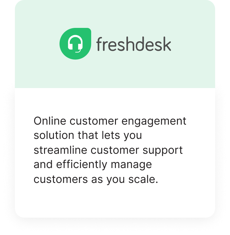 freshdesk X charles Integration