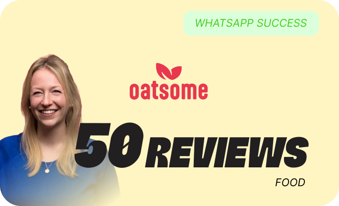 Oatsome - WhatsApp Success