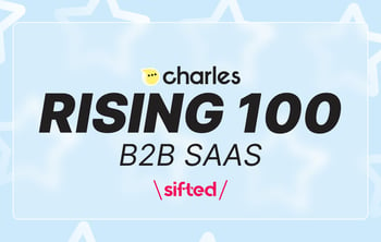 charles named one of B2B SaaS Rising 100 startups by Sifted