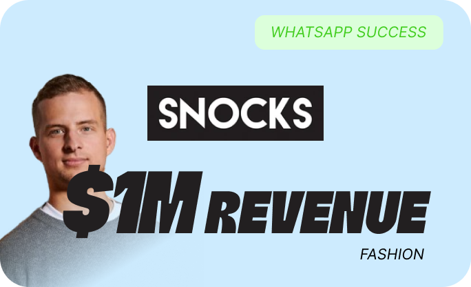 Snocks – WhatsApp marketing success