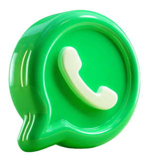 whatsapp 3d logo