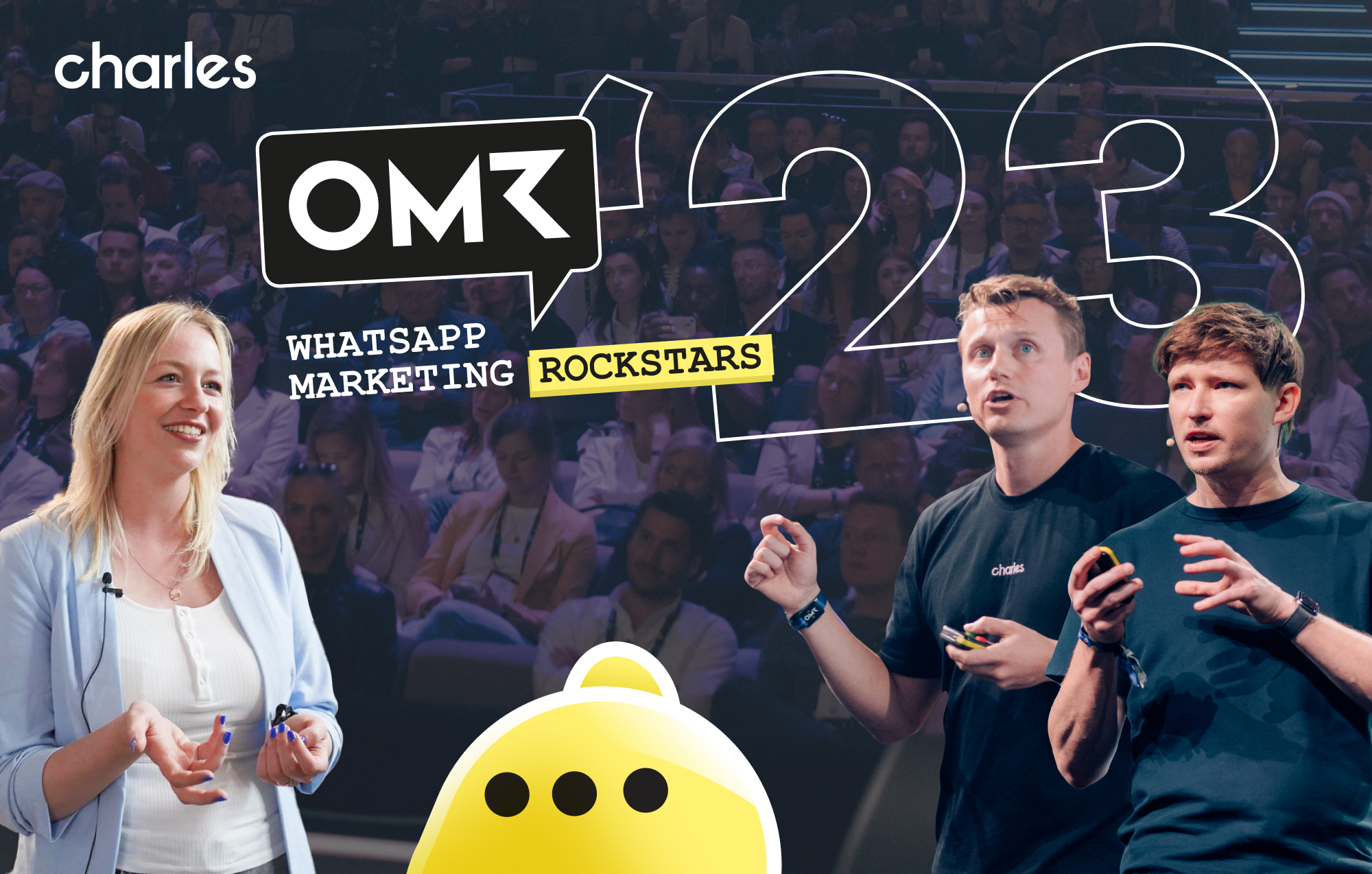 OMR 2023, charles WhatsApp Marketing Rockstars