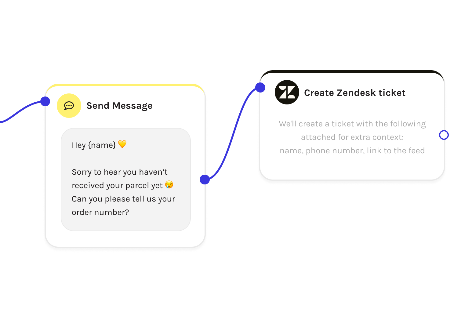 Create Zendesk tickets