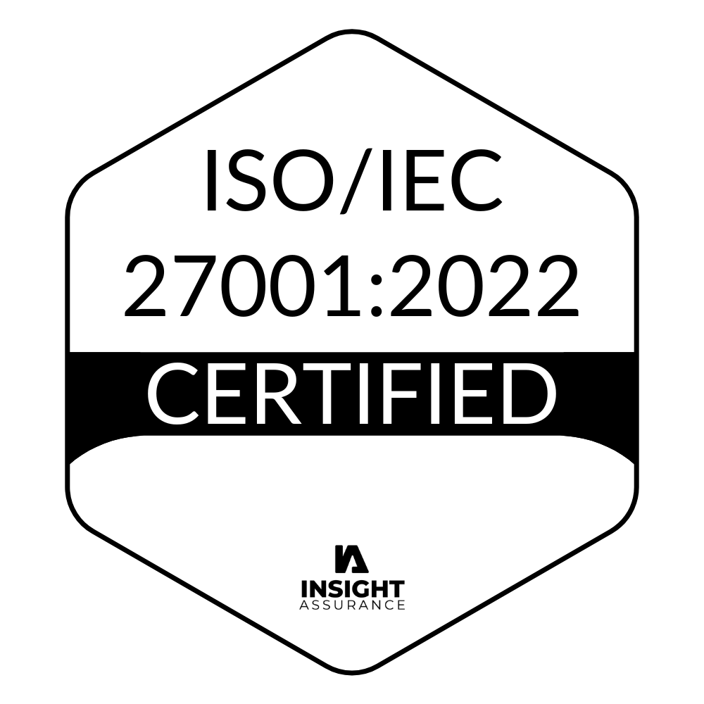 ISO/IEC 27001:2022 certified | charles